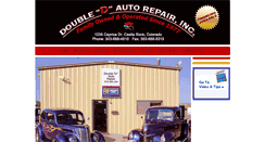 Desktop Screenshot of ddautorepair.com