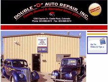 Tablet Screenshot of ddautorepair.com